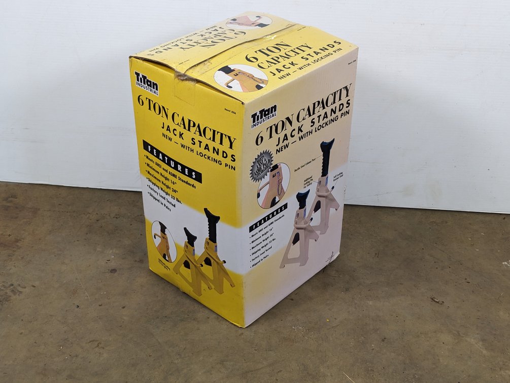 Titan 6 Ton Jack Stands