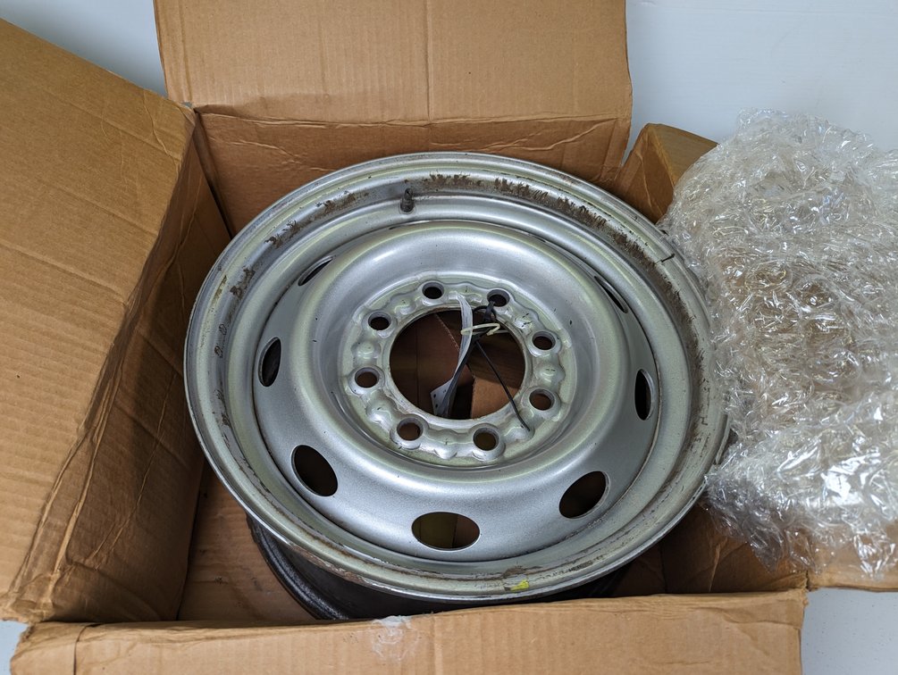 8 Lug Steel 16" Wheel