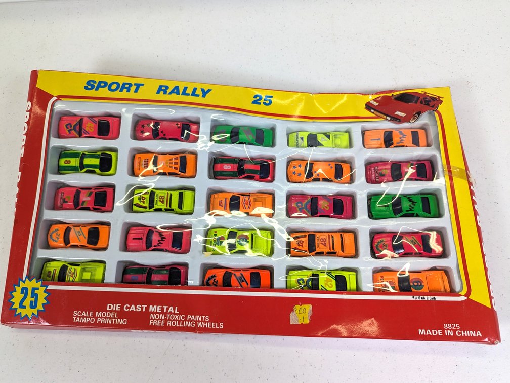 Twenty Five Die Cast Cars