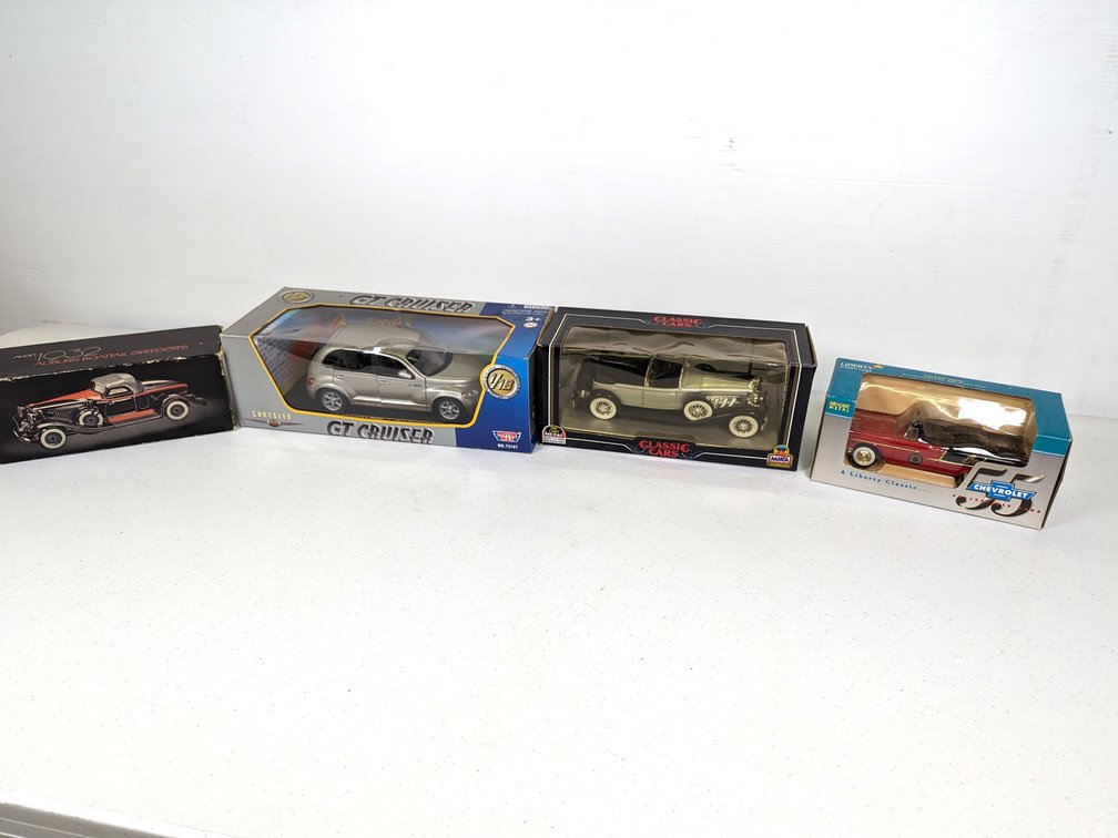 Four Model Cars