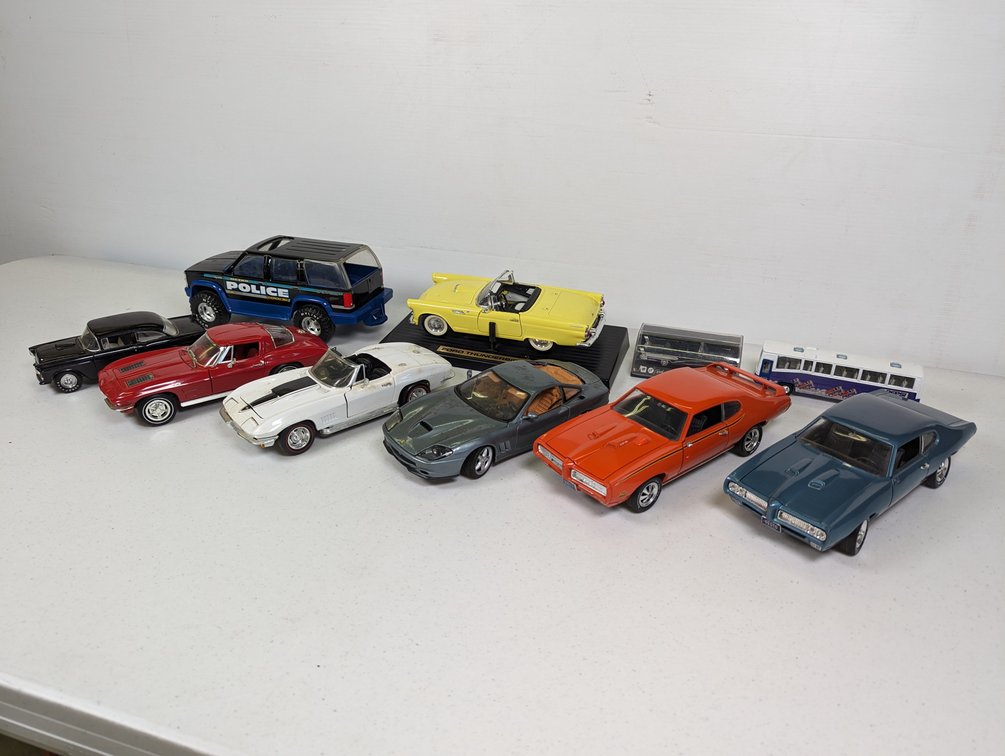 Ten Model Cars