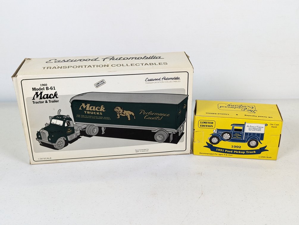 Two Eastwood Model Trucks