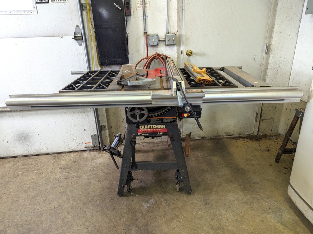 Craftsman 10" Table Saw and Accessories 