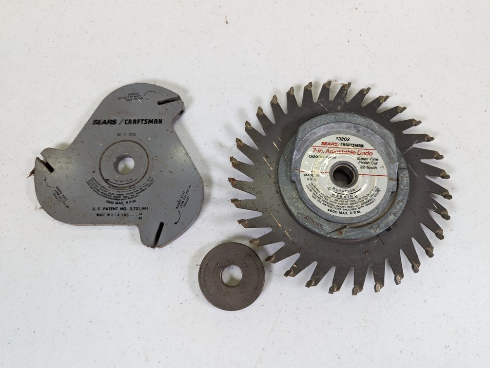 Craftsman Dado Set