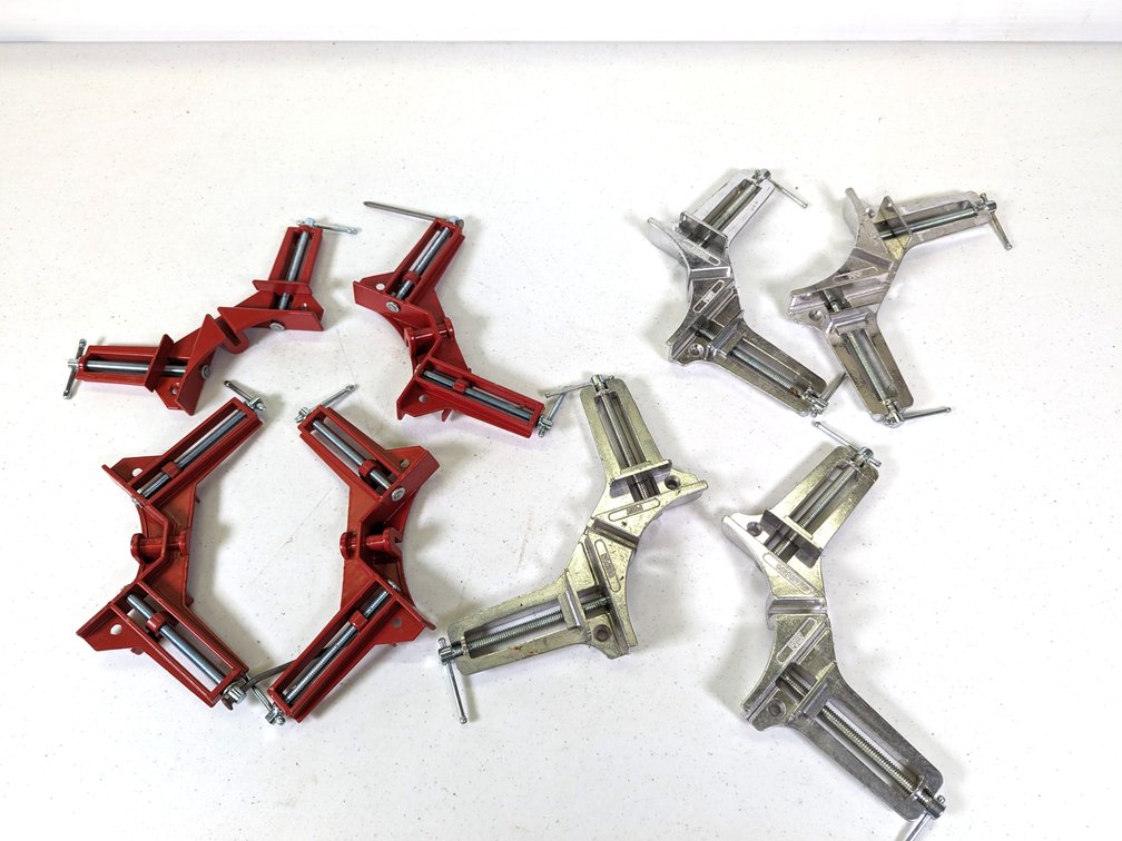 Two Sets Of Corner Clamps