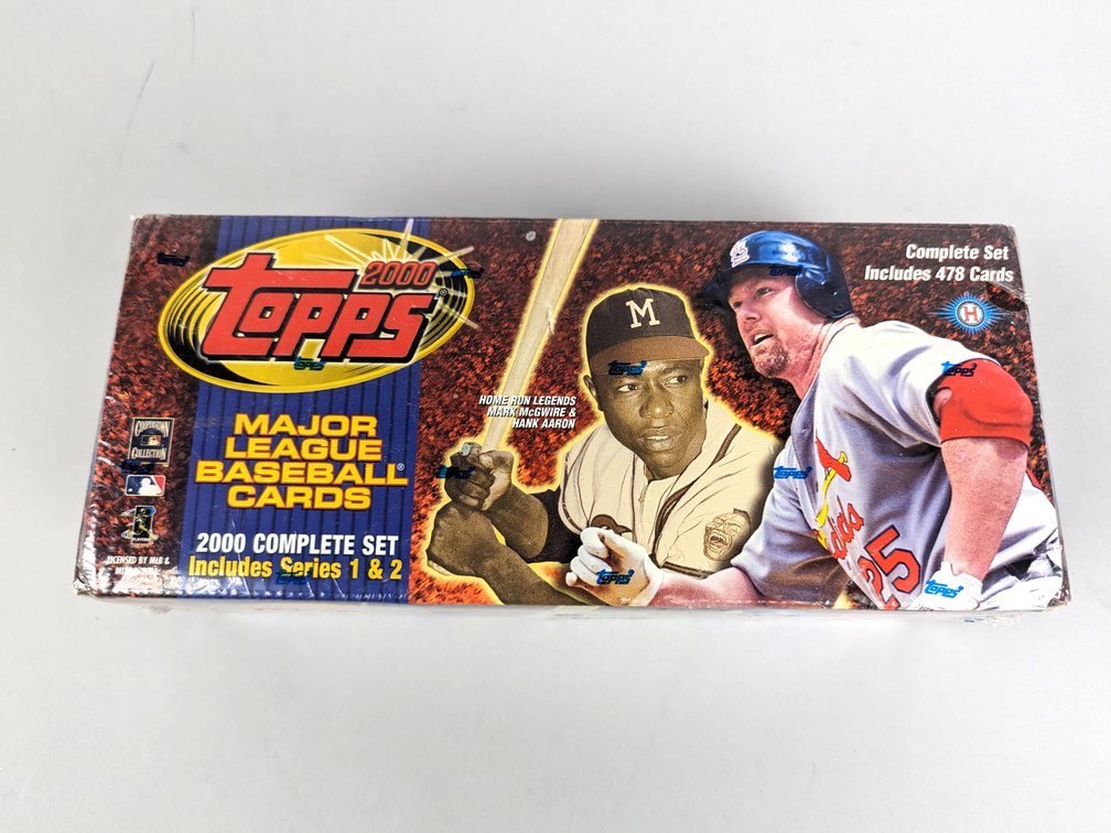 2000 Topps Baseball Card Set