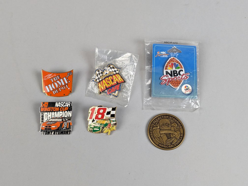 NASCAR Medal and Pins