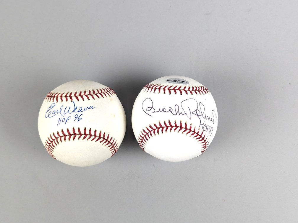 Two Signed Baseballs