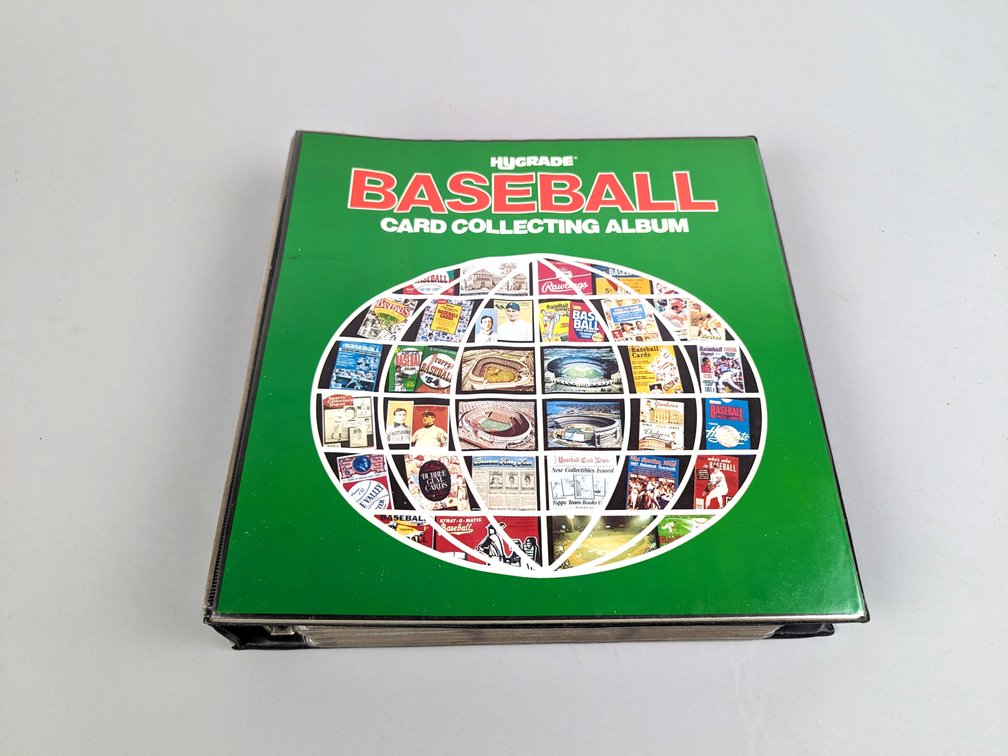 Baseball Card Album With 1981 Donruss Cards