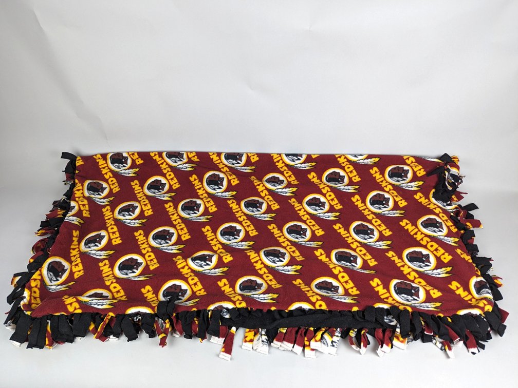 Redskins Fringed Blanket