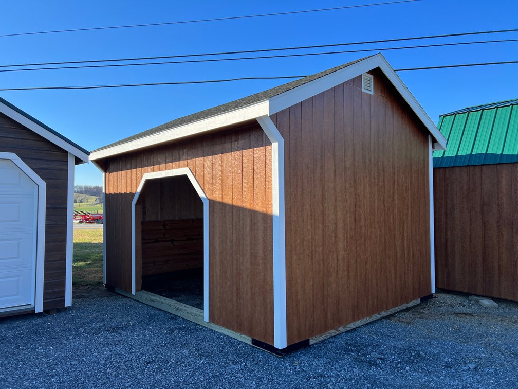 12x16x8 Run In Shelter S578
