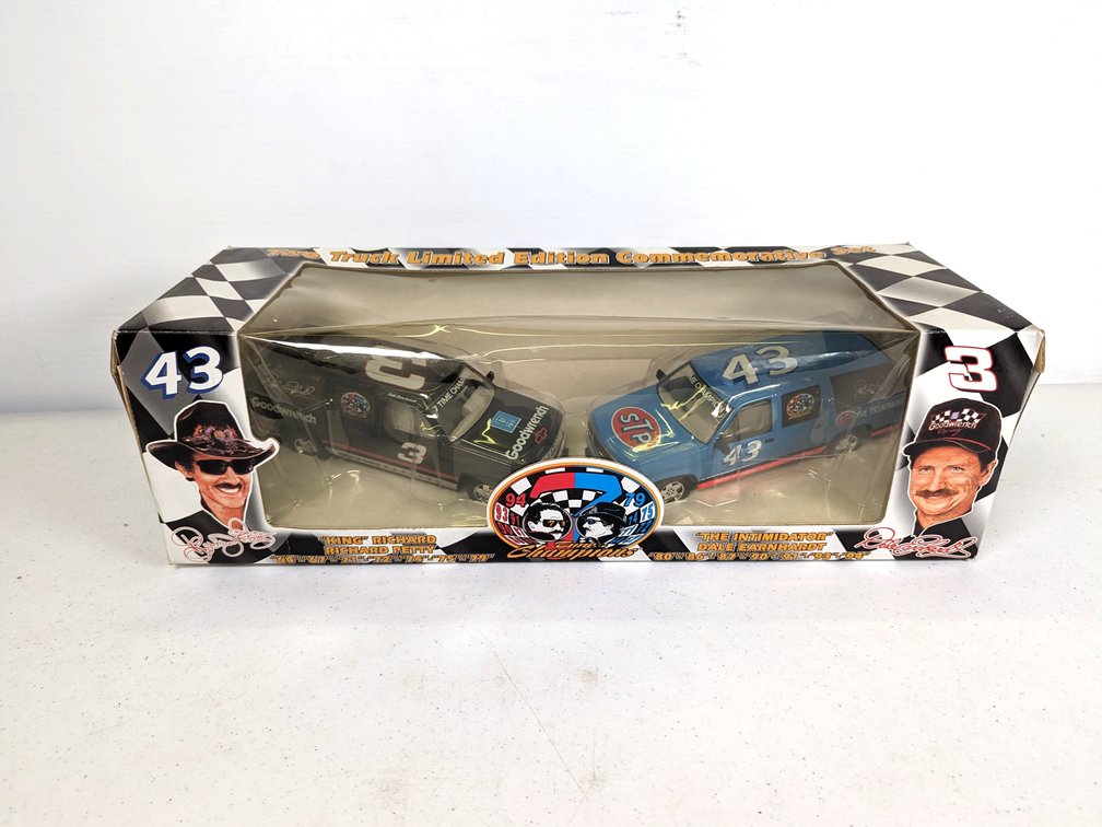 Brookfield Petty and Earnhardt Trucks 