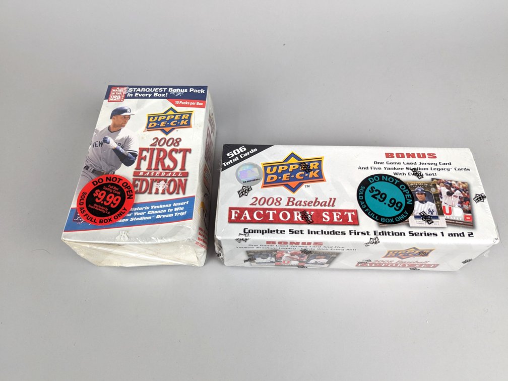 2008 Upper Deck Factory Set And Bonus Set