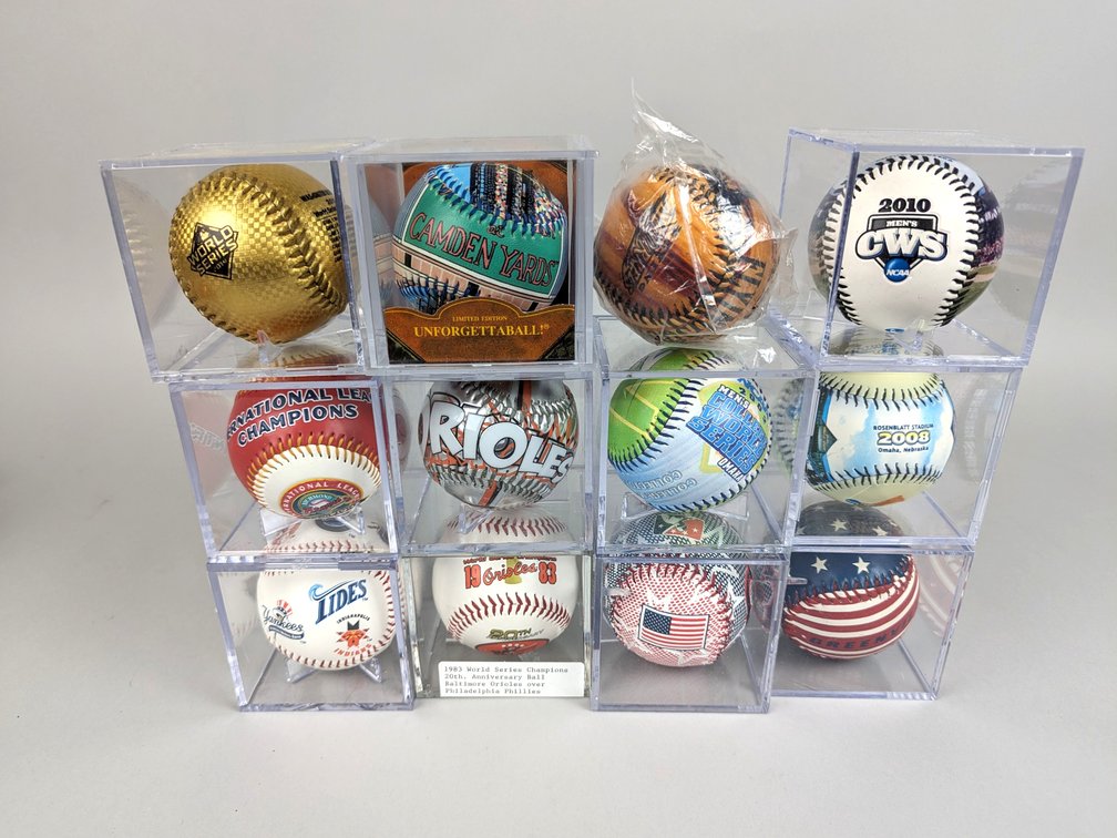 Twelve Commemorative Baseballs