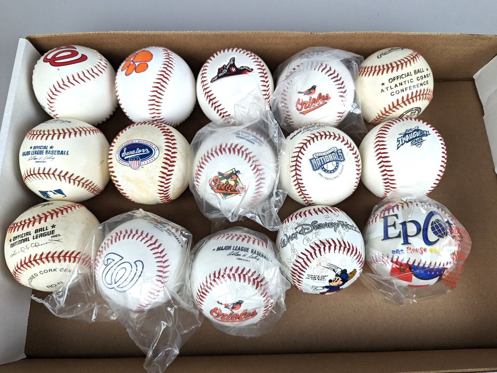 Fifteen Baseballs 