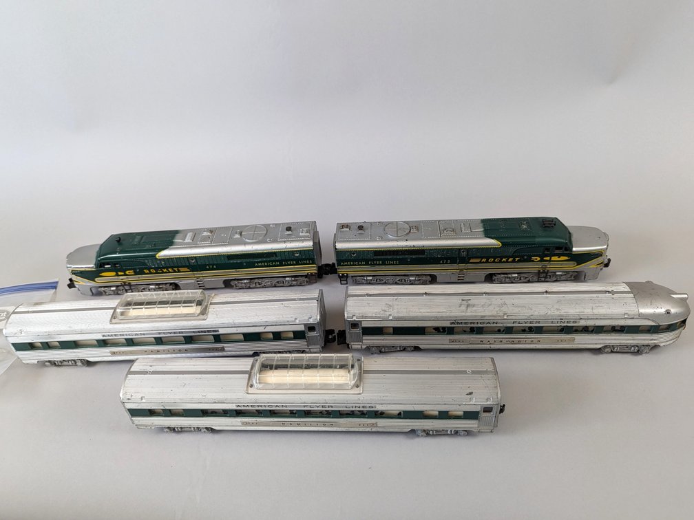 American Flyer 474 Rocket Set