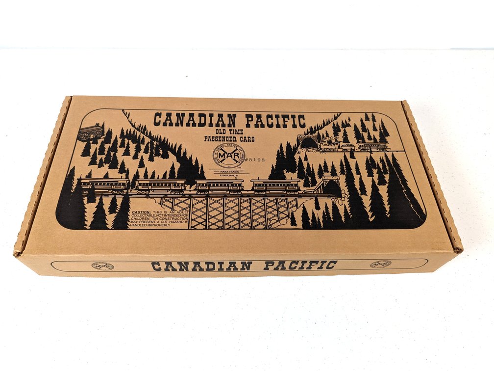 Marx Old Time Canadian Pacific Set