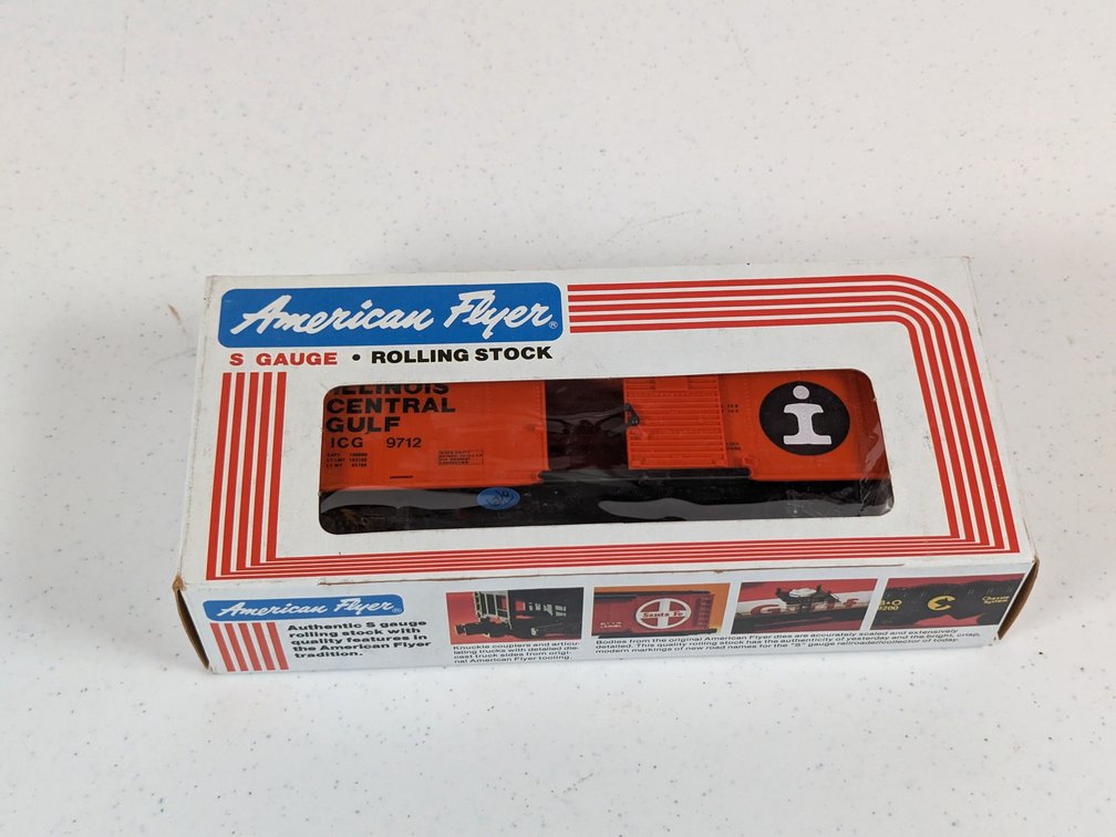 American Flyer Illinois Central Gulf Boxcar
