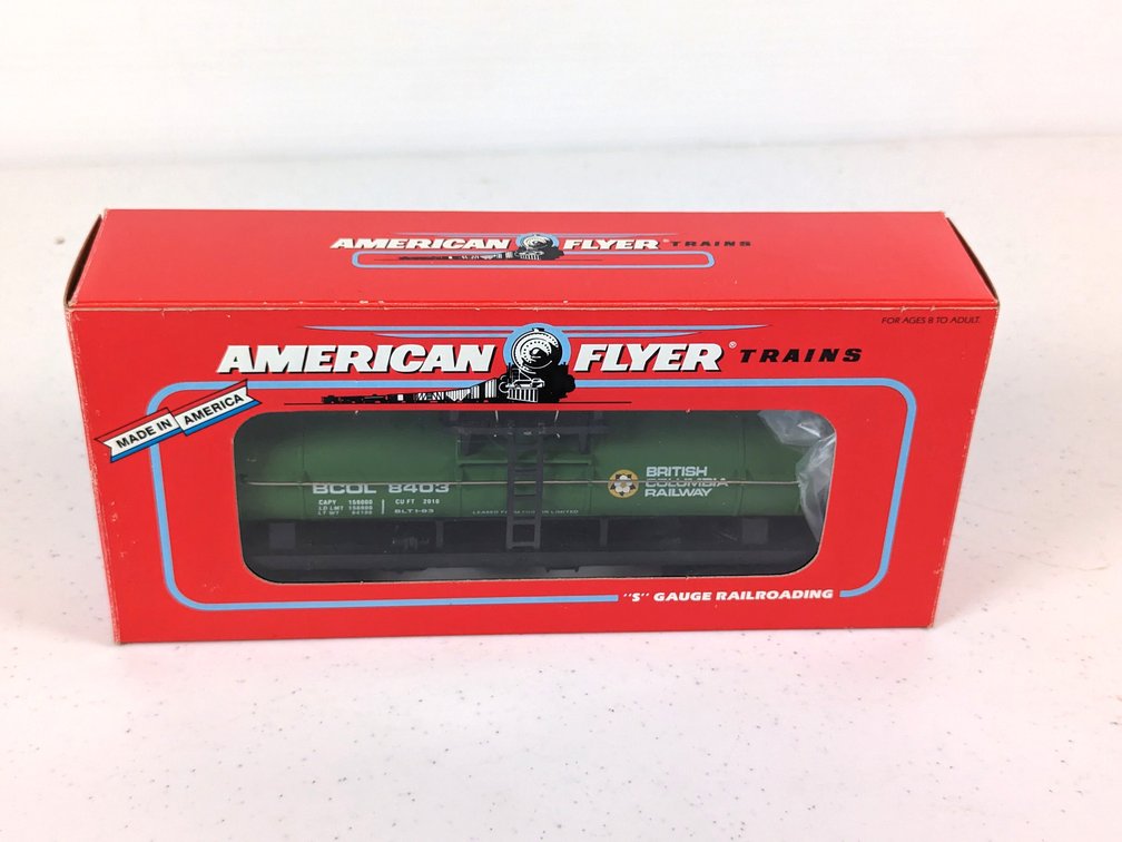 American Flyer British Columbia Tank Car