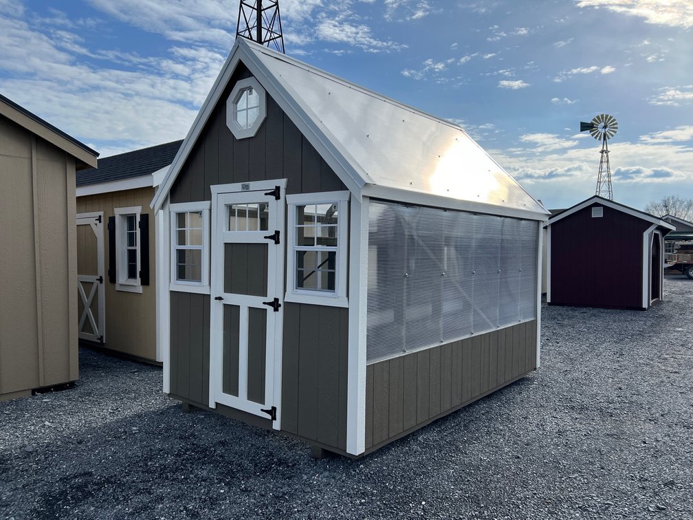 8x12 Floorless Greenhouse H839