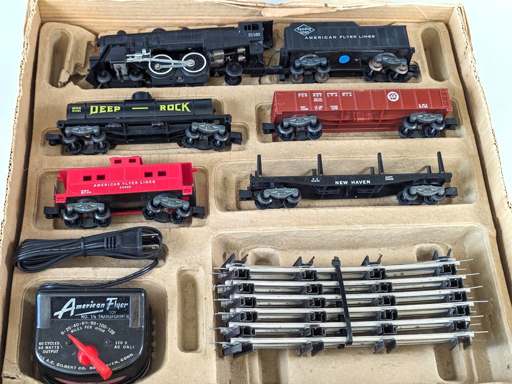 American Flyer Purity Food Store Set
