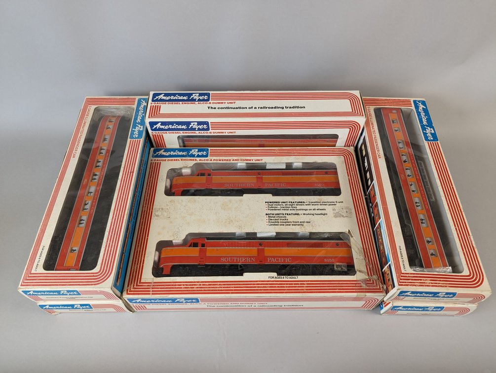 American Flyer Southern Pacific Daylight Set