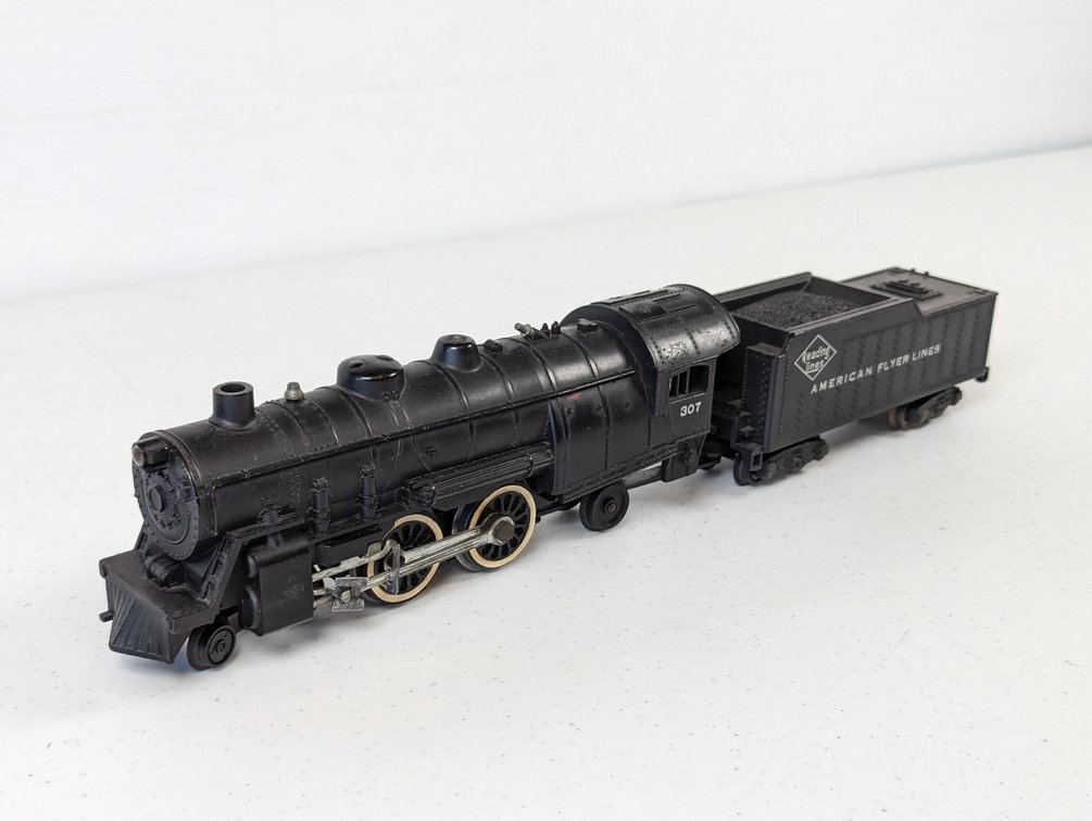 American Flyer Reading Lines 307 Steam Locomotive 