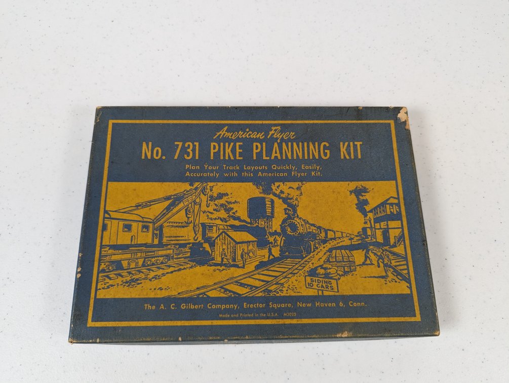 American Flyer No 731 Pike Planning Kit