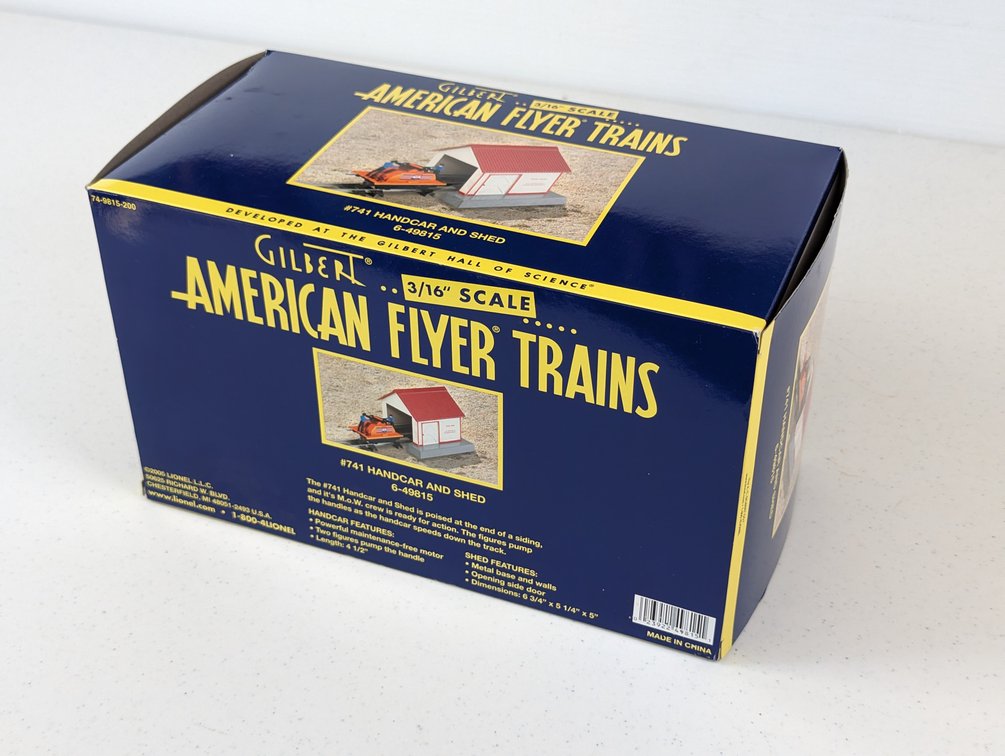 American Flyer Handcar And Shed
