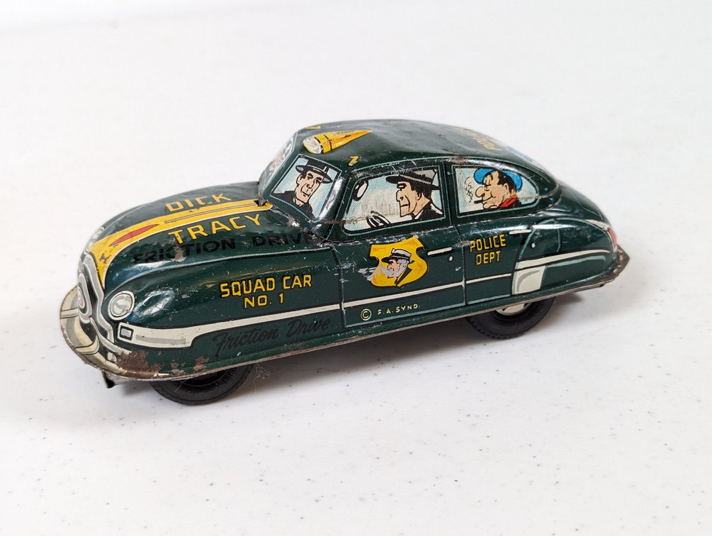 Marx Dick Tracy Squad Car