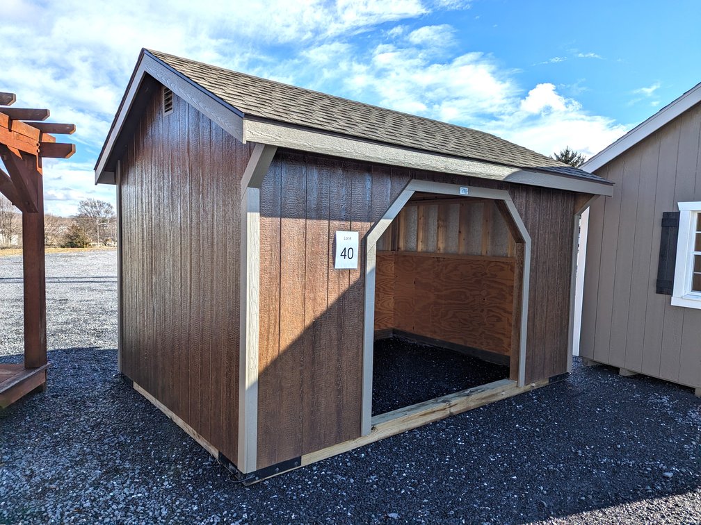 10x14x7 Horse Run-In H661