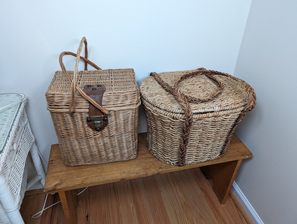 Two Picnic Baskets 