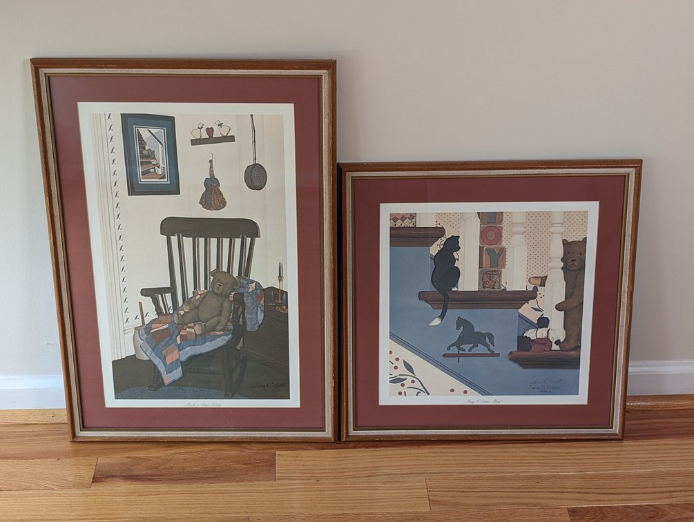 Two Sarah Elliot Framed Prints
