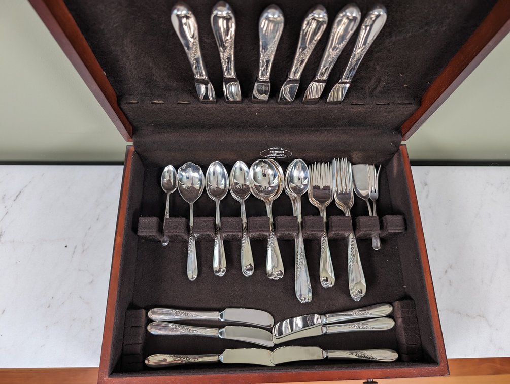 Reed & Barton Sterling Silverware Set