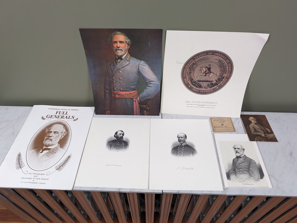 Confederate Generals And Seal