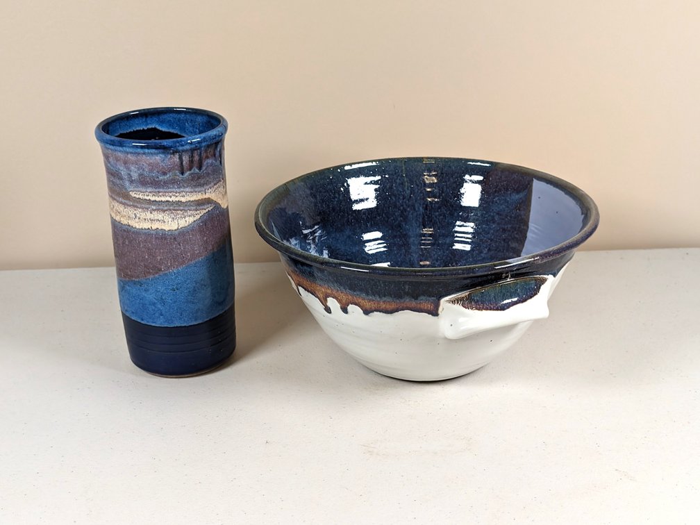 Two Pieces Of Pottery 