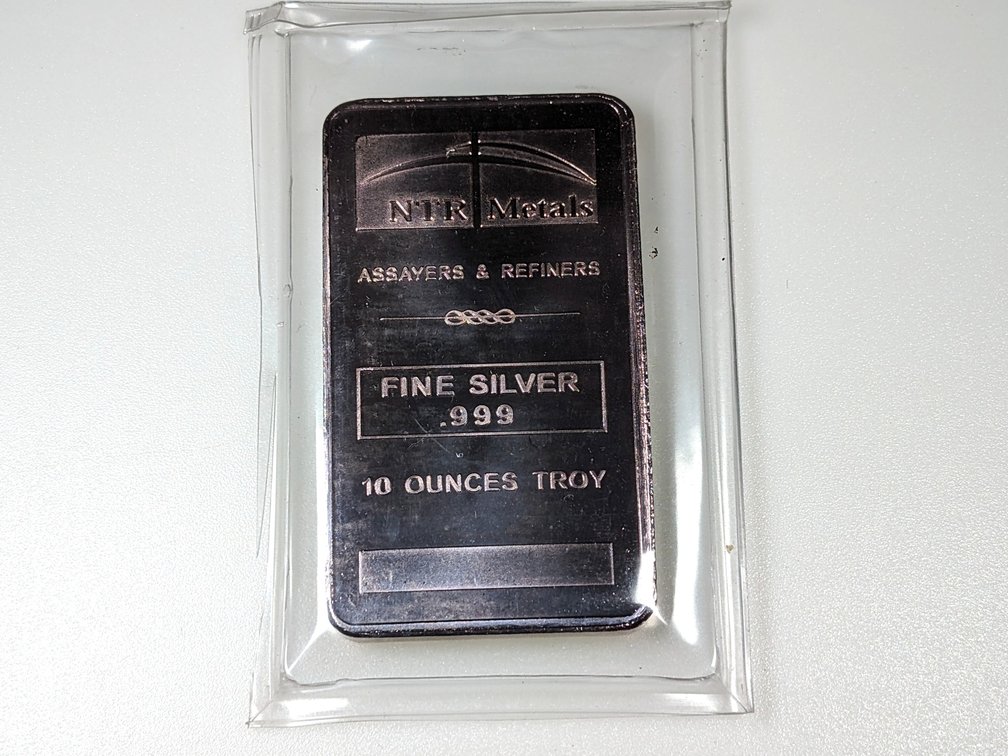 NTR Metals 10 Troy Oz Fine Silver
