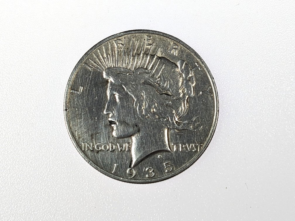 1935-S Peace Dollar