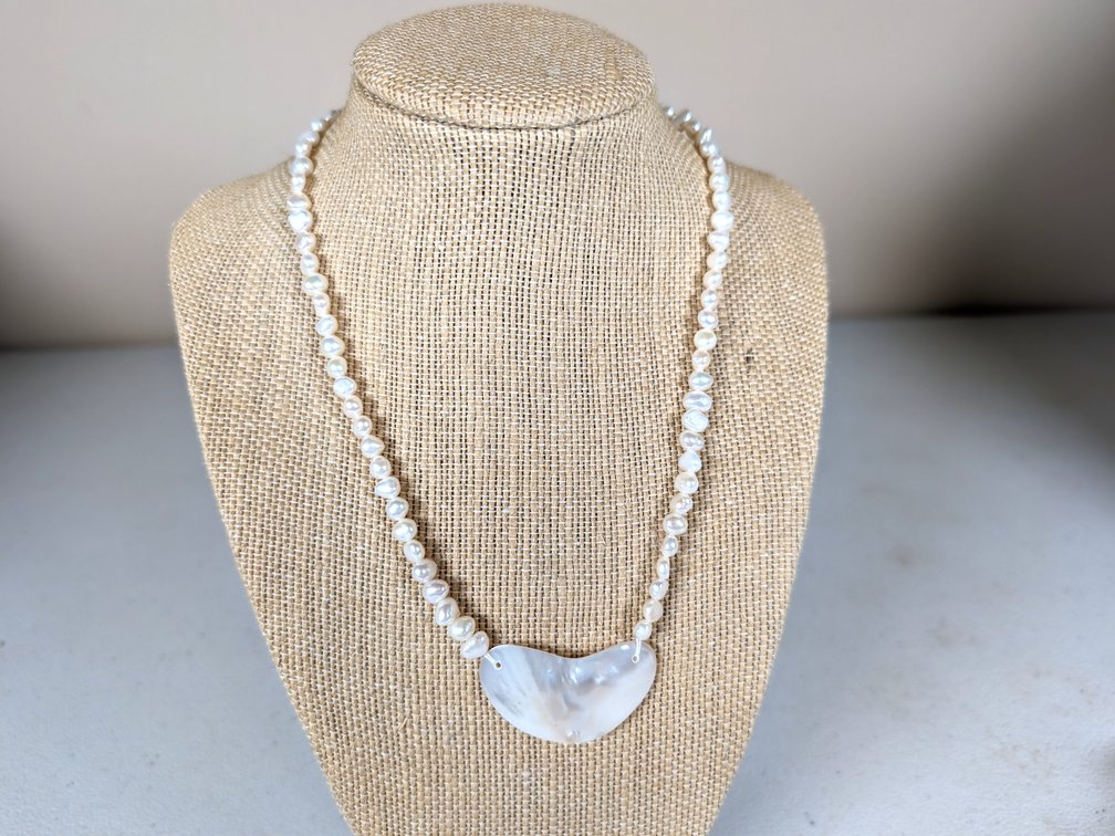 Mother Of Pearl Necklace 