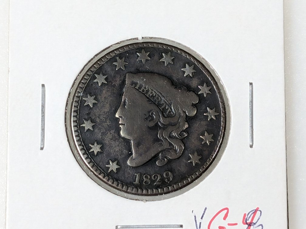 1829 Large Cent 