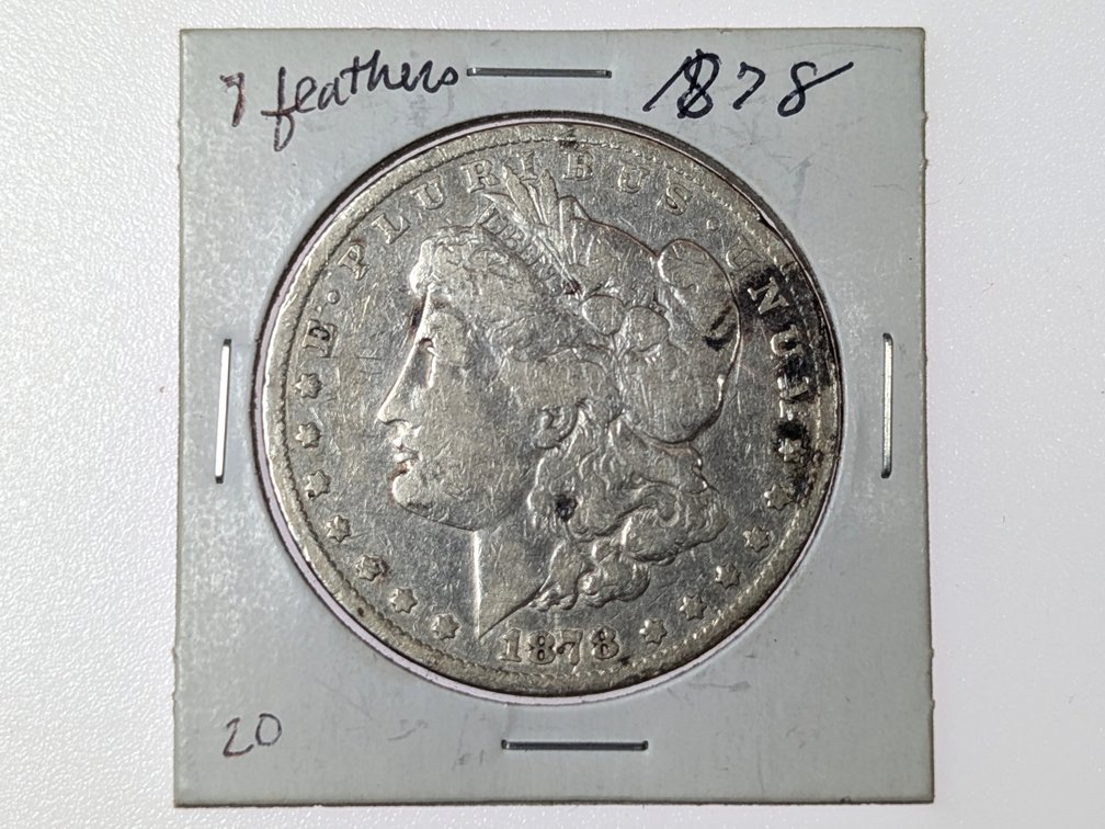 1878 Morgan Silver Dollar