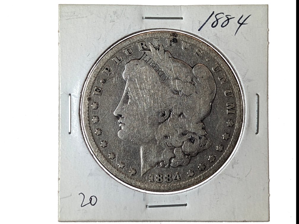 1884 Morgan Silver Dollar