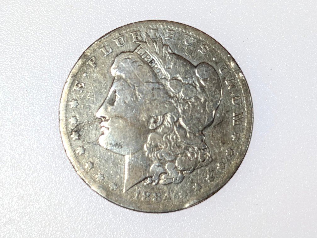 1884-O Morgan Silver Dollar