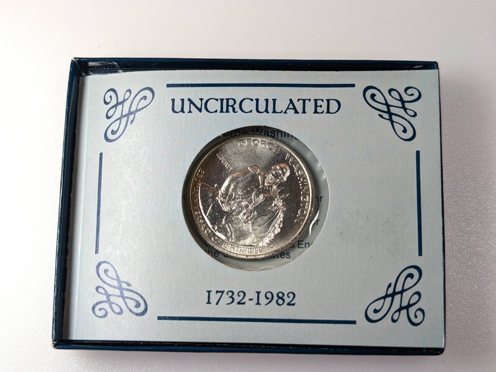 1982 George Washington Silver Half Dollar