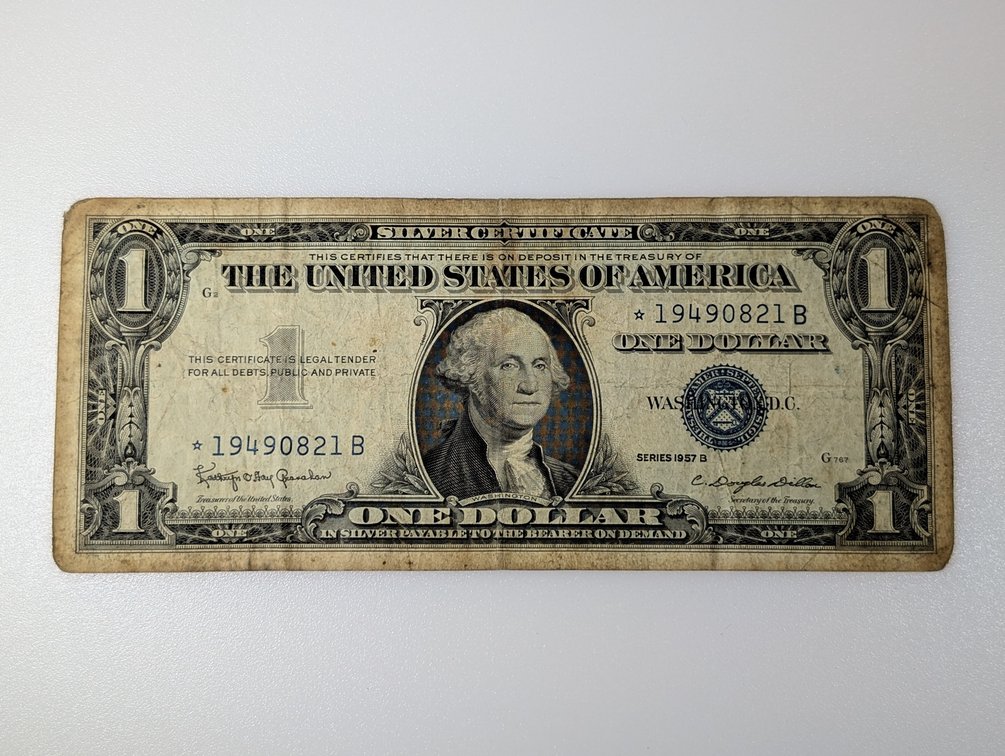 1957B $1 Silver Certificate Star Note