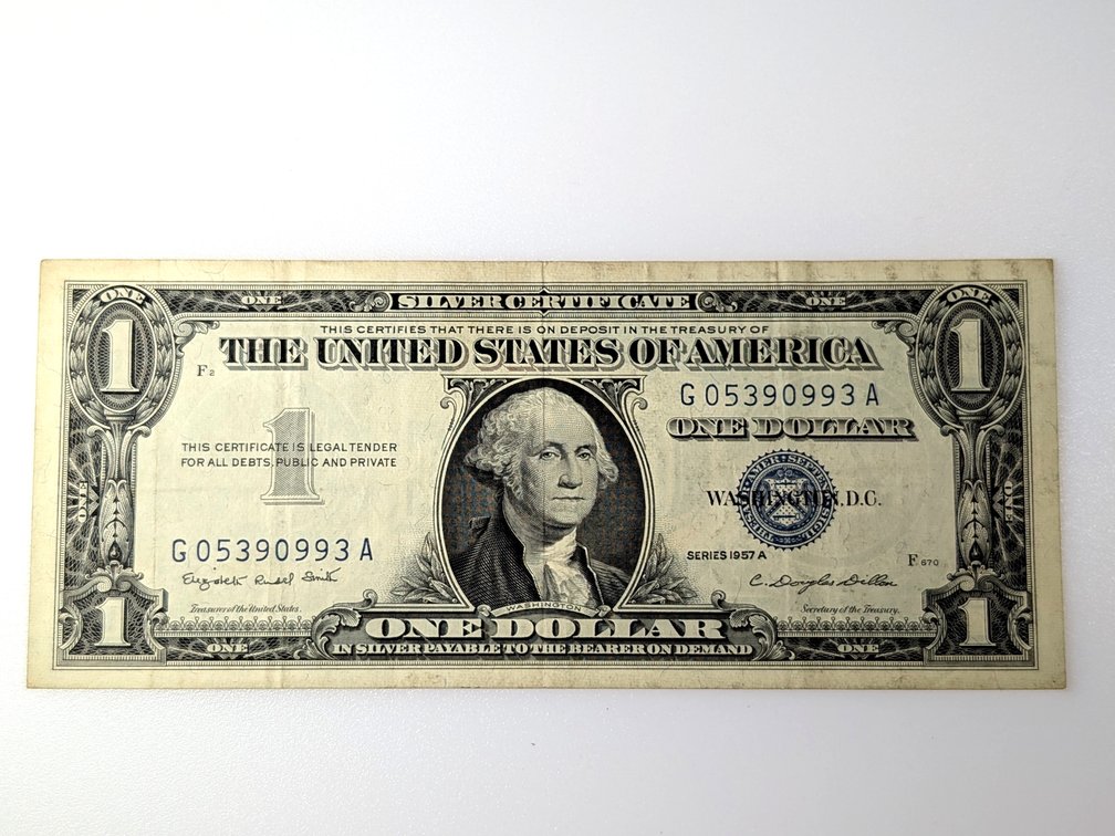 1957A $1 Silver Certificate 
