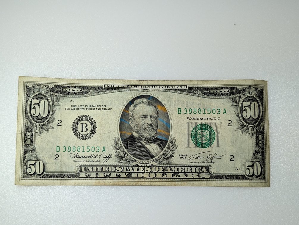 1974 $50 Federal Reserve Note