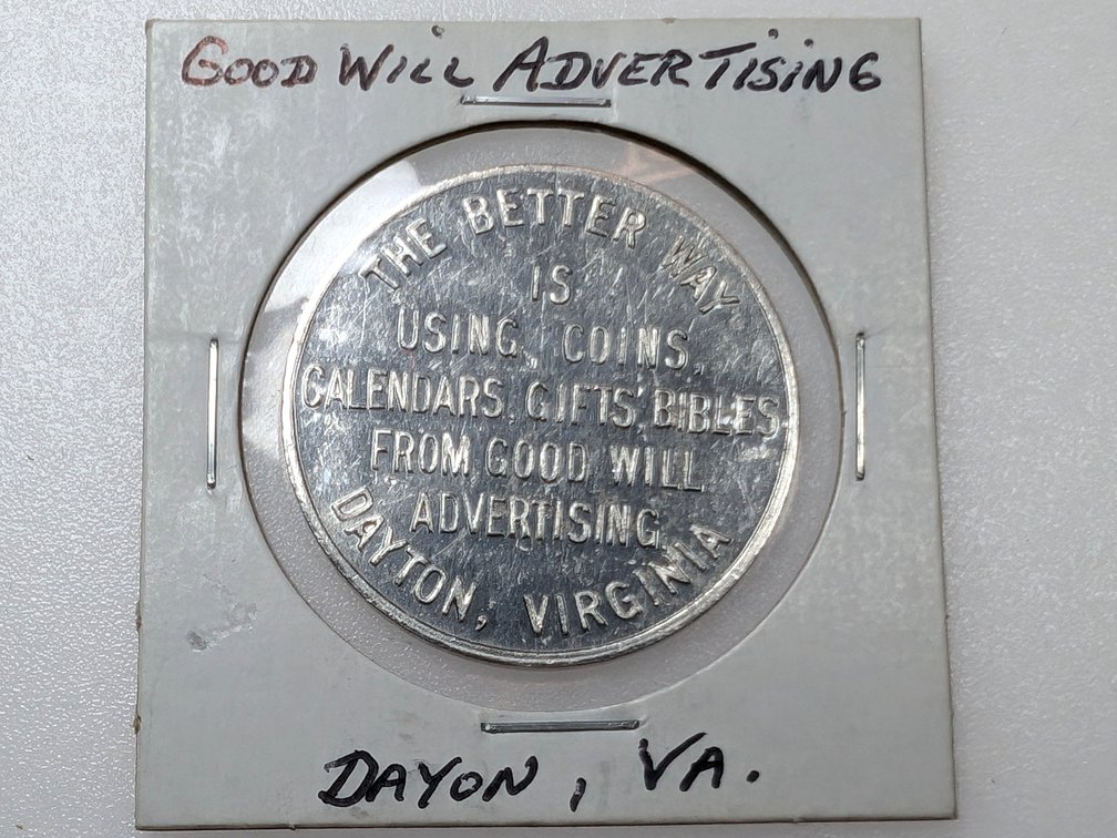Goodwill Advertising Good Luck Token