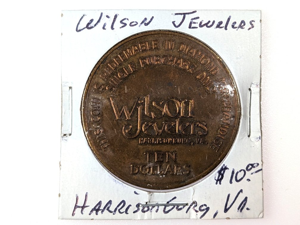 Wilson Jewelers $10 Token