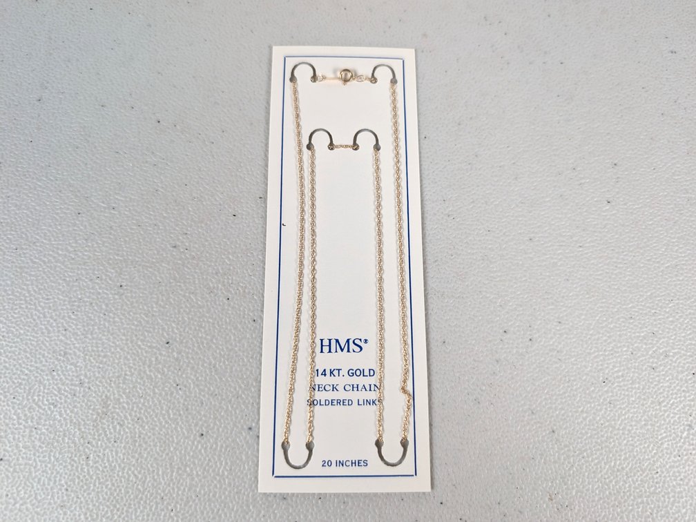HMS 14K Gold Necklace